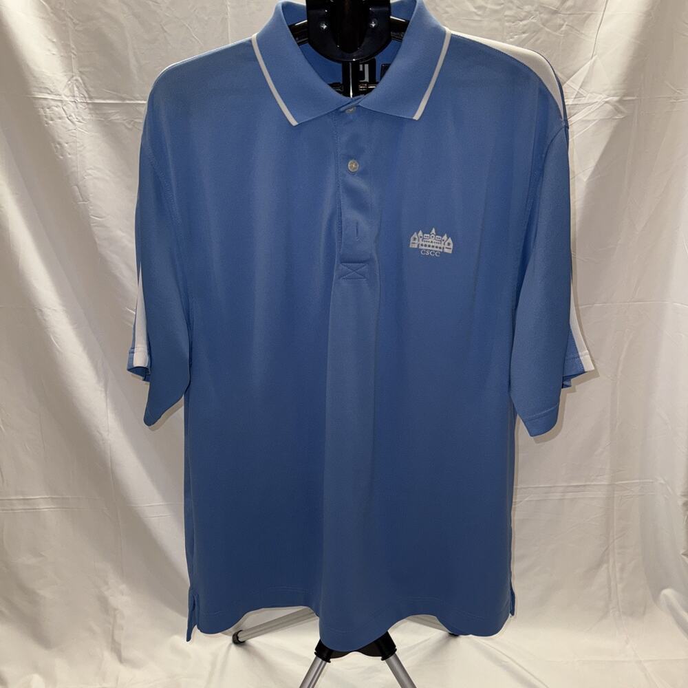 Men’s FootJoy Golf Polo Light Blue Size: L